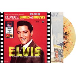 Blondes, Brunes Et Rousses (It Happened At The World's Fair) - LP (RSD 2022 Rød & Gul Splatter/Marble Vinyl) / Elvis Presley / 1963/2022