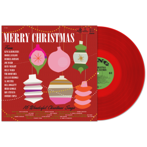Merry Christmas From King Records - LP (RSD Black Friday 2022 Rød Vinyl) / Various Artists / 1959 / 2019