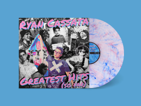 Greatest Hits (So Far) - LP (RSD 2023 Klar Blå & Pink Splatter Vinyl) / Ryan Cassata / 2023