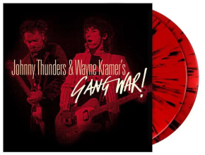 Johnny Thunders & Wayne Kramer's Gang War - LP (RSD BF 2025 Red & Black Splatter Vinyl) / Johnny Thunders & Wayne Kramer's Gang War / 2025