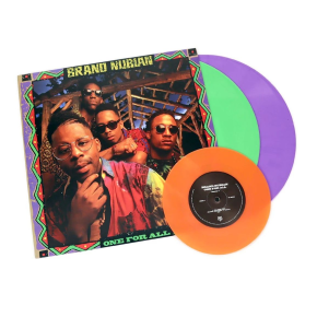 One For All - 2LP+7" (Neon Purple / Neon Green / Neon Orange Vinyl) / Brank Nubian / 1990 / 2020