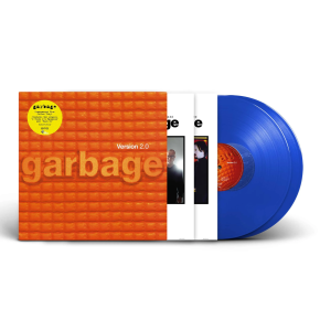 Version 2.0 - 2LP (National Album Day 2023 Gennemsigtig Blå Vinyl) / Garbage / 1998 / 2023