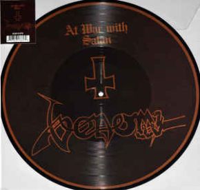 At War With Satan - LP (RSD 2017 Picture Disc Vinyl) / Venom / 1984 / 2017