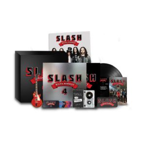 4 (Feat. Myles Kennedy And The Conspirators) - LP+CD+MC (Deluxe Box Set Farvet Vinyl) / Slash / 2022