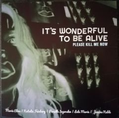 It's Wonderful To Be Alive - Please Kill Me Now - LP (Pink vinyl) / Peter Peter & Peter Kyed m.fl. / 2017/2018