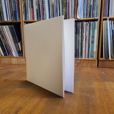 12inch Gatefold Die Cut Papcover/Sleeve, hvid - 12inch Gatefold Die Cut Papcover/Sleeve, hvid