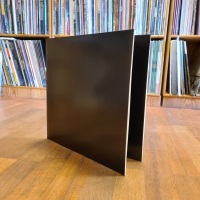 12inch Gatefold Die Cut Papcover/Sleeve, sort - 12inch Gatefold Die Cut Papcover/Sleeve, sort