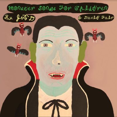 Jad & David Fair - Monster Songs For Children - LP (Lime M/ Sort Swirl Vinyl)