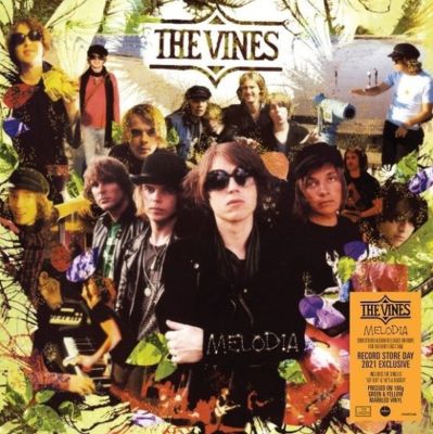 The Vines - Melodia - LP (RSD 2021 Gennemsigtig Lime Marble Vinyl)