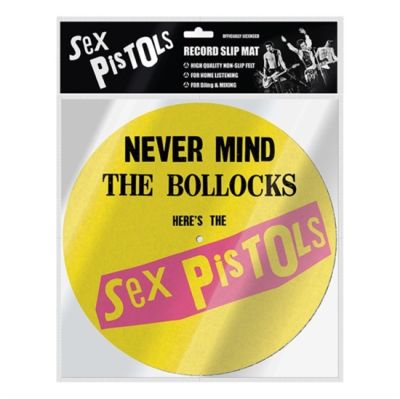 Sex Pistols - Slipmat, "Never Mind the Bollocks, Here's the Sex Pistols"
