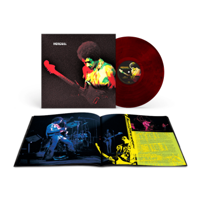 Jimi Hendrix - Band Of Gypsys (50th Anniversary Edition) - LP (Rød Marmor Vinyl)