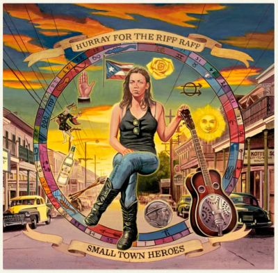 Hurray For The Riff Raff - Small Town Heroes - LP (LRSD 2021 Lilla Vinyl)