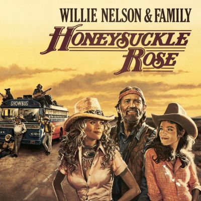Willie Nelson & Family ‎ - Honeysuckle Rose (Music From The Original Soundtrack) - 2LP (Farvet Vinyl)