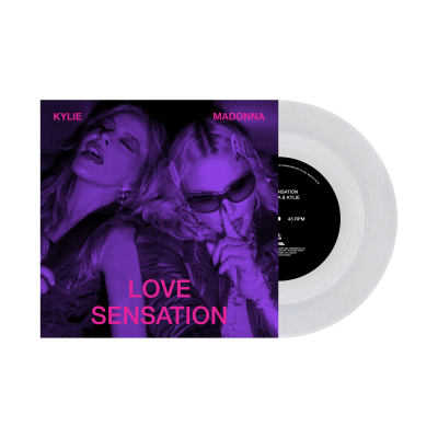 Madonna | Kylie - Love Sensation - 7'' (Klar Vinyl)