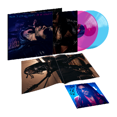 Lenny Kravitz - Blue Electric Light - 2LP (Signeret farvet vinyl)