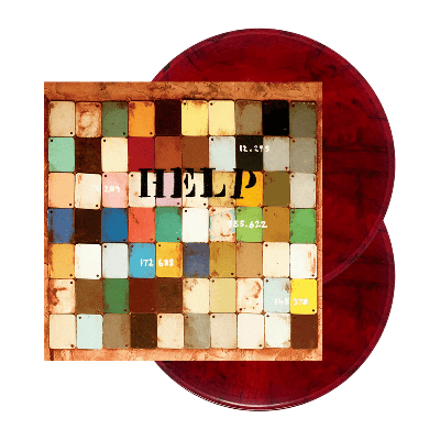 Various Artist |War Child Records - Help - 2LP (National Album Day 2023 Rød & Sort Røg Vinyl)