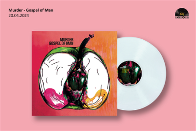 Murder - Gospel Of Man - LP (RSD 2024 Hvid Vinyl)