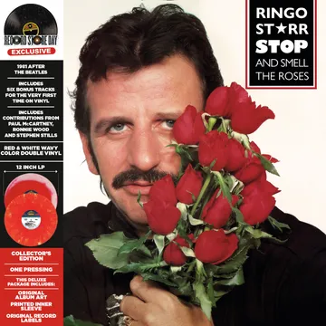 Ringo Starr - Stop And Smell The Roses - 2LP (RSD 2023 Rød/Hvid Vinyl)