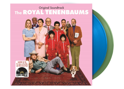 Various Artists - The Royal Tenenbaums (Original Motion Picture Soundtrack) - 2LP (RSD Black Friday 2023 Olivengrøn & Blå Vinyl)