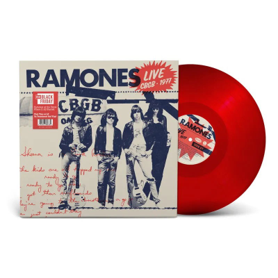 Ramones - Live At CBGB 1977 - LP (RSD BF 2025 Red Vinyl)