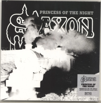 Saxon - Princess Of The Night - 7" (Krystal Klar VInyl)