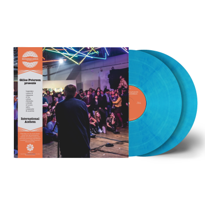Gilles Peterson | Various Artists - International Anthem - 2LP (RSD 2025 Frozen Lake Michigan Vinyl)