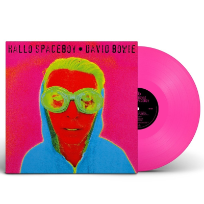 David Bowie - Hallo Spaceboy (30th Anniversary Edition) - 12" (RSD 2026 Neon Pink Vinyl)