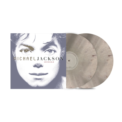 Michael Jackson - Invincible (25th Anniversary Edition) - 2LP (NAD 2026 Stone Grey Marble Vinyl)