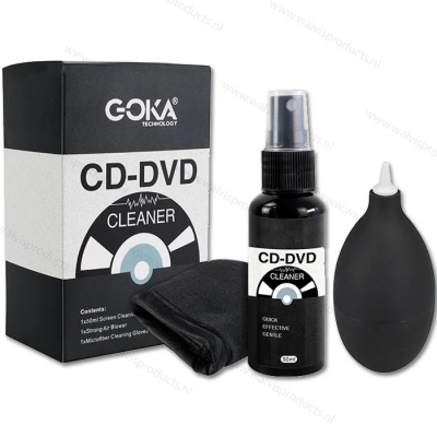 Goka - Goka CD+DVD+Blu-Ray Disc 3-i-1 Rensesæt