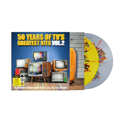Various Artists - 50 Years Of TV'S Greatest Hits Vol.2 - 2LP (RSD 2023 Splatter Vinyl)