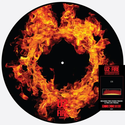 U2 - Fire (40th Anniversary Edition EP) - 12" Picture Disc (RSD 2021 Vinyl)