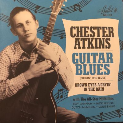 Chester Atkins - Guitar Blues - 7" (RSD 2017 Black Friday Blå Vinyl)