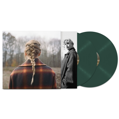 Taylor Swift - Evermore - 2LP (Grøn vinyl)