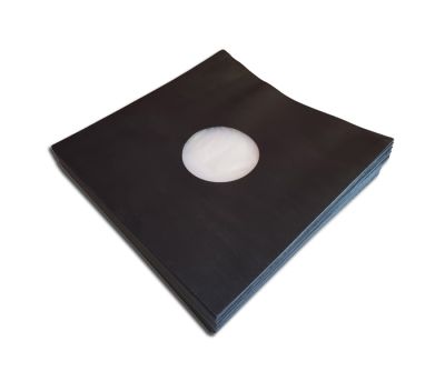 12inch Innersleeve, sort / Protected