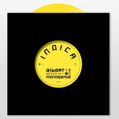 Monogamia - 7" (Gul Vinyl) / Albert / 2021