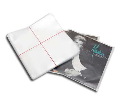 7inch PE Sleeves (Tynde) - Pakke af 100 stk. / Protected