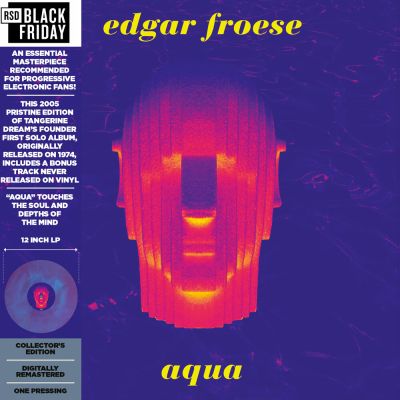 Aqua - LP (RSD BF 2022 Farvet Vinyl) / Edgar Froese / 1974/2022