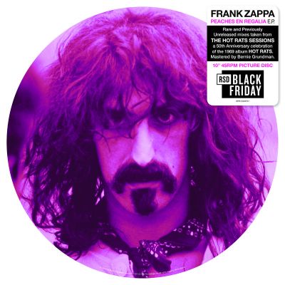 Peaches En Regalia E.P. - 10" (RSD Black Friday Picture Disc Vinyl) / Frank Zappa / 2019