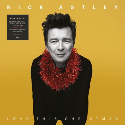 Love This Christmas / When I Fall In Love - 12" (Rød Vinyl) / RIck Astley / 2022