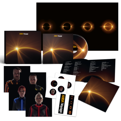 Voyage - CD (Limited CD sized box with artcards and stickers) / Abba / 2021