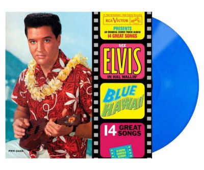 Blue Hawaii - LP (Blå Vinyl) / Elvis Presley / 2019