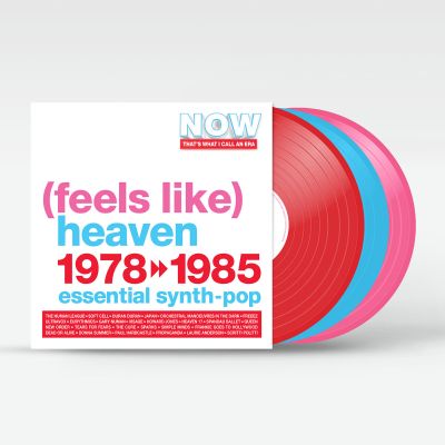 NOW That's What I Call An Era: (Feels Like) Heaven, 1978-1985 - 3LP (Red / Blue / Pink Vinyl) / Various Artists / 2026