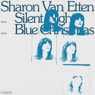 Silent Night / Blue Christmas - 7" Vinyl (Klar Blå Vinyl) / Sharon Van Etten / 2021