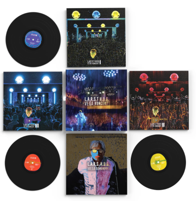L.A.R.S.T. H.U.G. VEGA Koncert - 3LP (Deluxe Box Set) / Lars H.U.G. / 2025