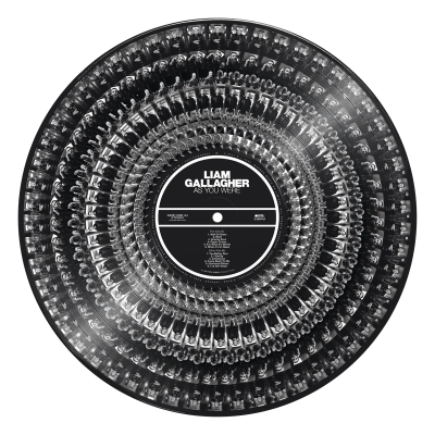 As You Were - LP (NAD 2025 Zoetrope Vinyl) / Liam Gallagher / 2017 / 2025