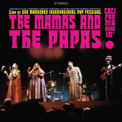 California Dreamin' (Live At The Monterey International Pop Festival) - LP (RSD 2023 Guld Vinyl) / The Mamas & The Papas / 1970 / 2023