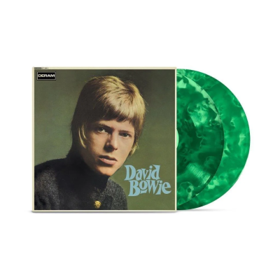 David Bowie (Indie Exclusive Edition) - 2LP (Cloudy Grøn Vinyl) / David Bowie / 1969 / 2024