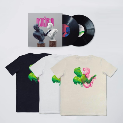 Disumano - 2LP+T-Shirt (Tag #S Il Bacio Ver.) / Fedez / 2021