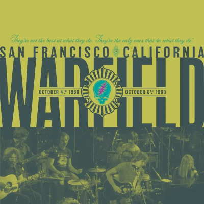 The Warfield, San Francisco, CA Oct 4 & 6, 1980 - 2CD (RSD BF 2025 CD) / The Grateful Dead / 2025