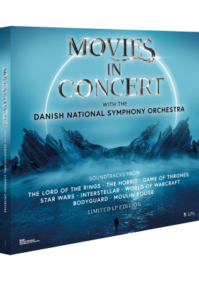 Movies In Concert: Film Music - 5LP (Box Set Vinyl) / Danish National Symphony Orchestra / 2023